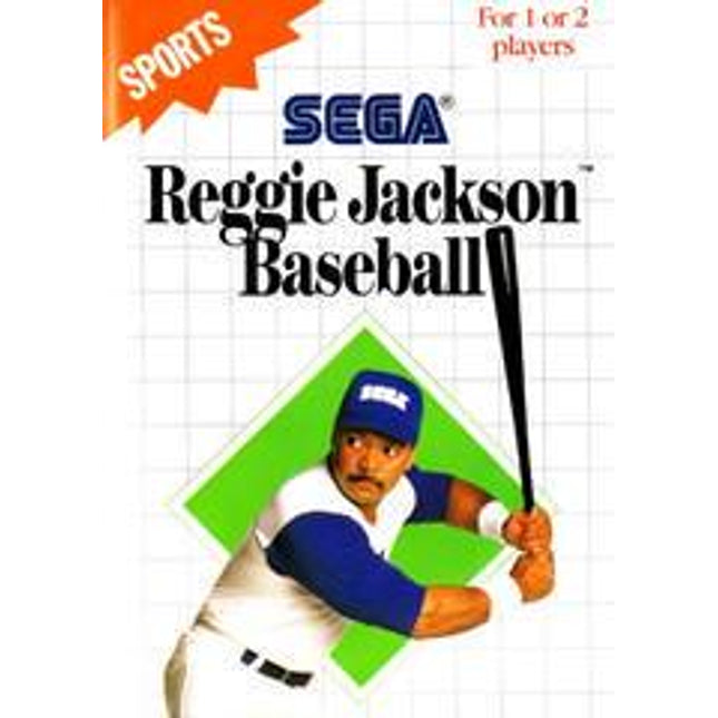 Reggie Jackson Baseball - Sega Master System