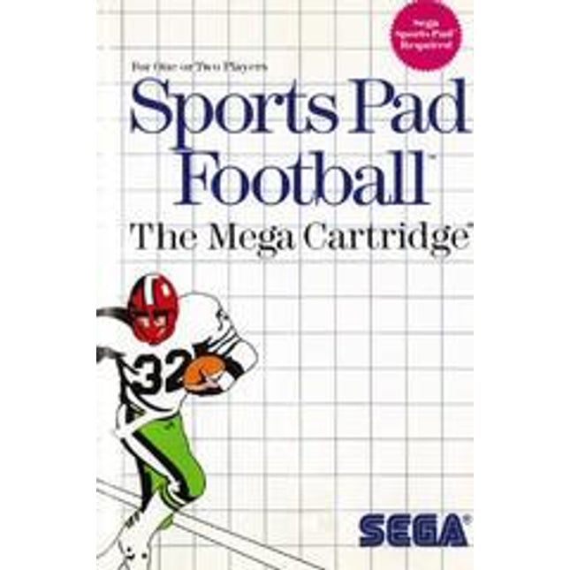 Sports Pad Football - Sega Master System