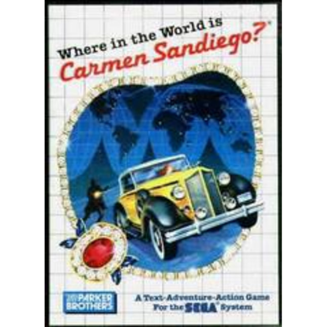 Where in the World is Carmen Sandiego - Sega Master System