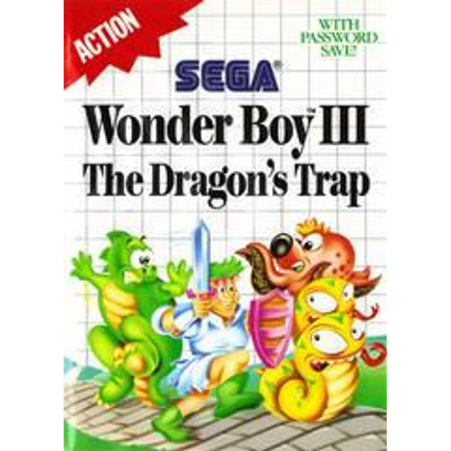 Wonder Boy III the Dragon's Trap - Sega Master System
