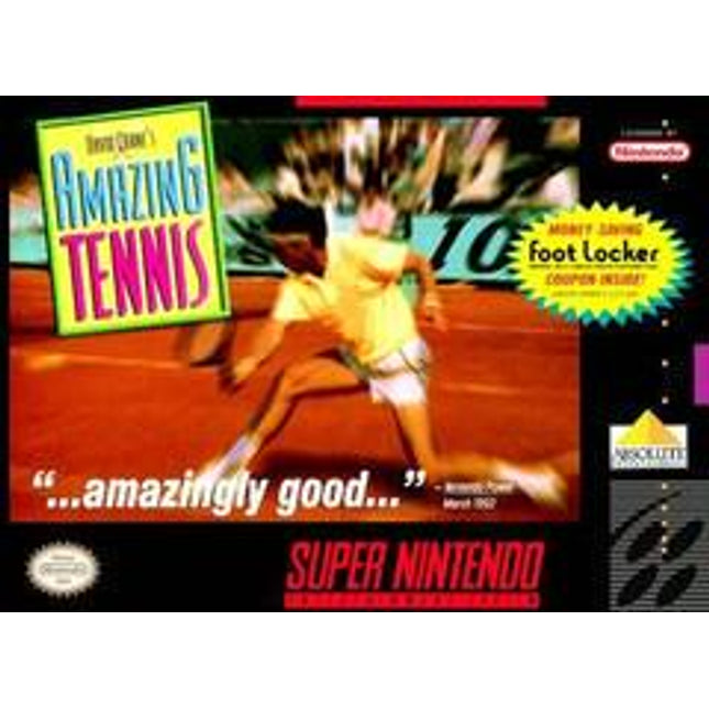 David Crane's Amazing Tennis - Super Nintendo
