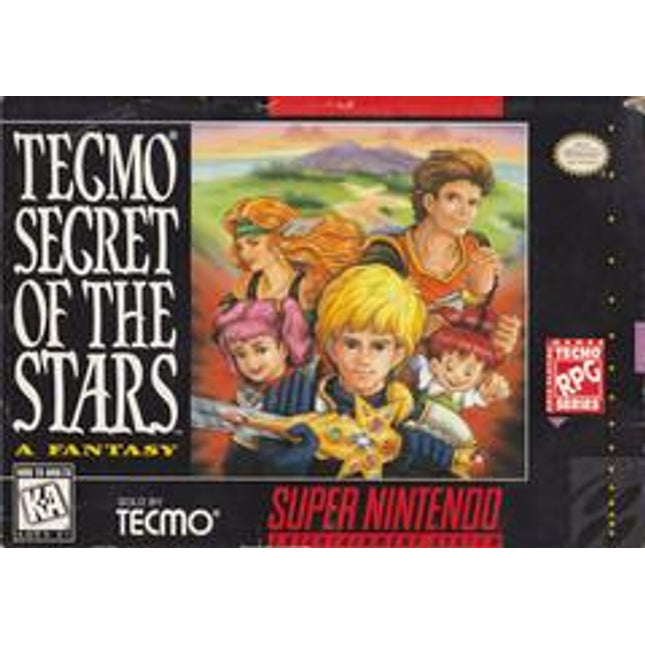 Tecmo Secret of the Stars - Super Nintendo