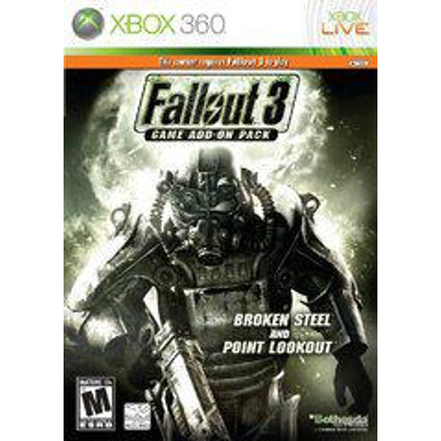 Fallout 3 Add-on Broken Steel and Point Lookout - Xbox 360