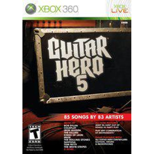 Guitar Hero 5 - Xbox 360