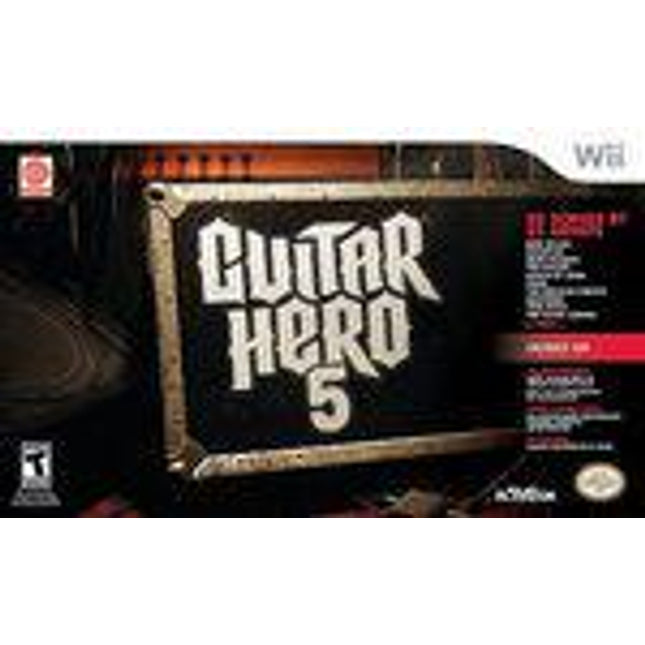 Guitar Hero 5 [Guitar Bundle] - Wii
