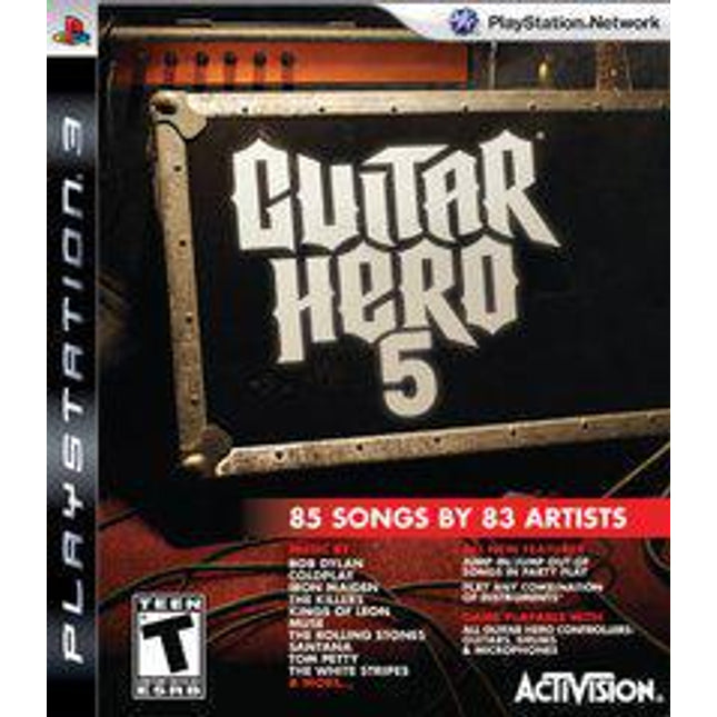 Guitar Hero 5 - Playstation 3