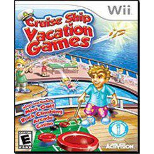 Cruise Ship Vacation Games - Wii