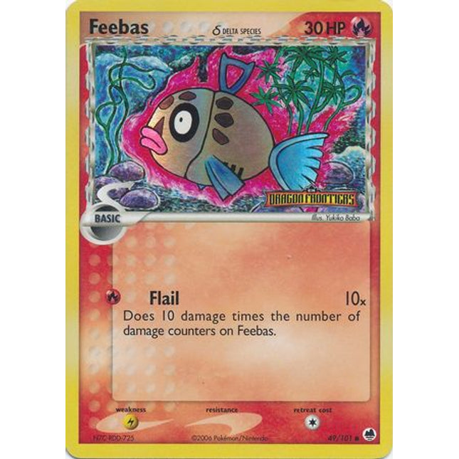 Feebas (49/101) (Delta Species) (Stamped) [EX: Dragon Frontiers]
