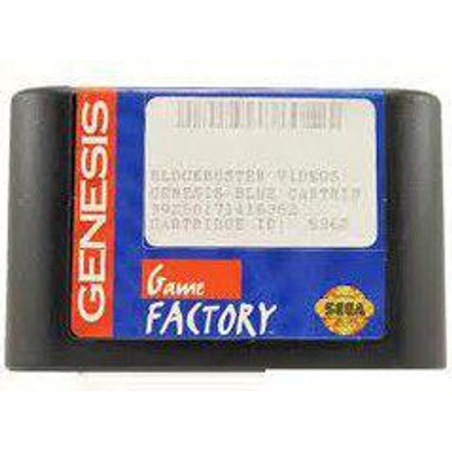 Blockbuster Game Factory Blue - Sega Genesis