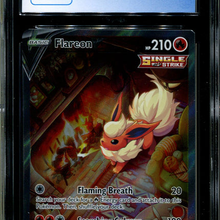 Flareon V - SWSH179 - CGC 9 - Black Star Promos - Alternate Art - Pokemon - 92294