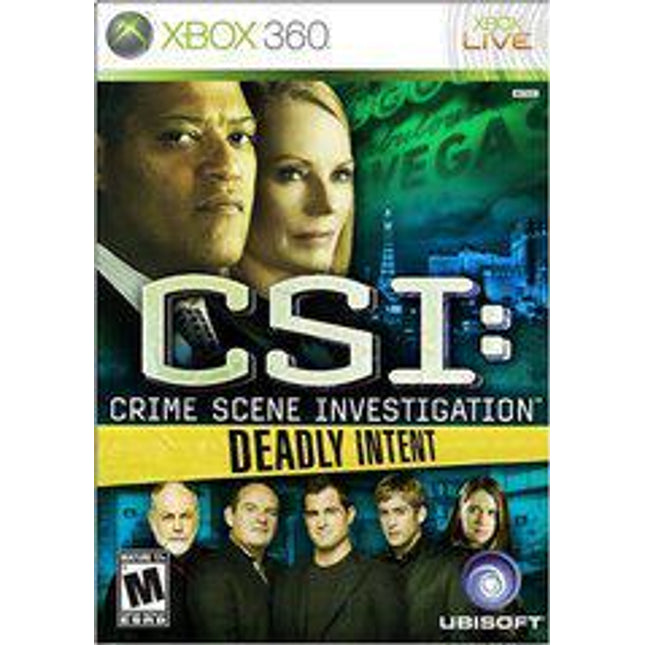 CSI: Crime Scene Investigation: Deadly Intent - Xbox 360