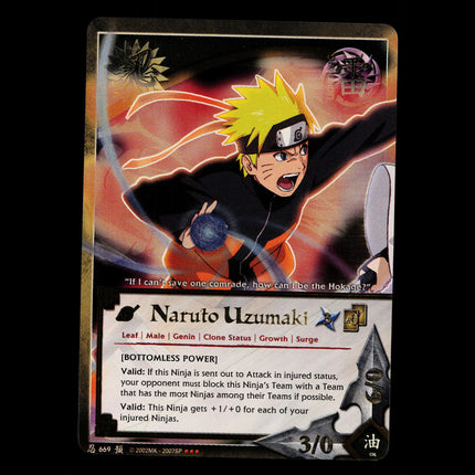Naruto Uzumaki - 669 - NM - Foil - Promo - Naruto CCG - E1-99