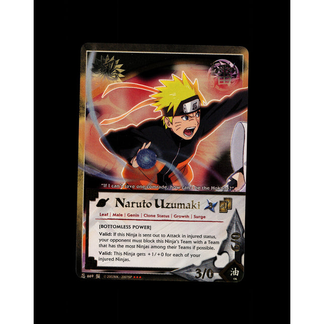 Naruto Uzumaki - 669 - NM - Foil - Promo - Naruto CCG - E1-99