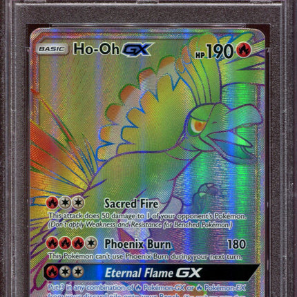 Ho-oh GX - Hyper Rare - Shining Legends Premium Collection - SM80 - PSA 10