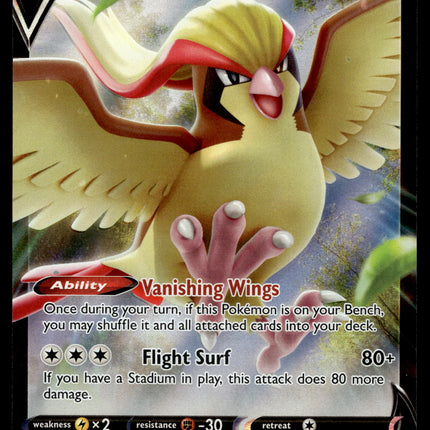 Pidgeot V - 137/196 - NM - Ultra Rare - Lost Origin - Pokemon - A8-69
