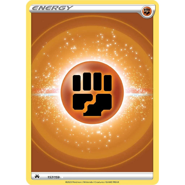 Fighting Energy (157/159) (Texture Full Art) [Sword & Shield: Crown Zenith]