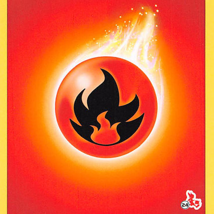 Fire Energy (Cinderace Stamp #24) [Battle Academy 2022]