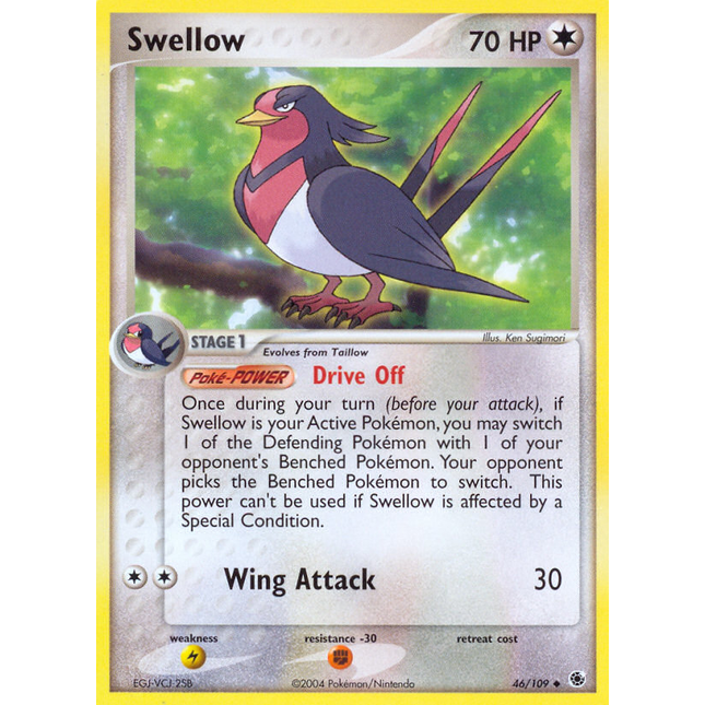 Swellow (46/109) [EX: Ruby & Sapphire]