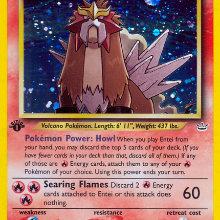 Entei (6/64) [Neo Revelation 1st Edition]