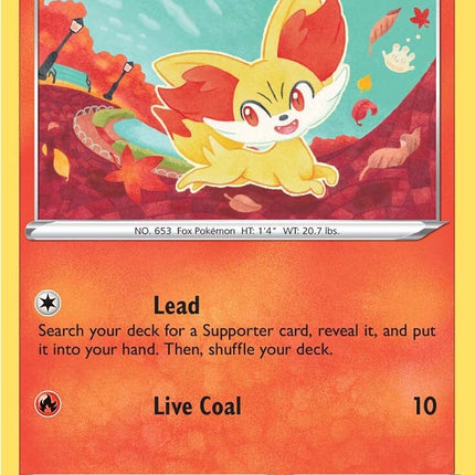 Fennekin (025/195) [Sword & Shield: Silver Tempest]
