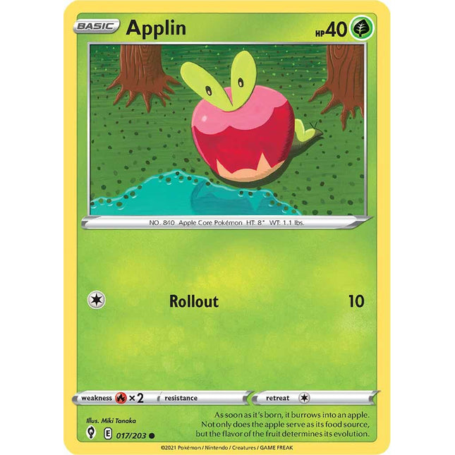 Applin (017/203) [Sword & Shield: Evolving Skies]