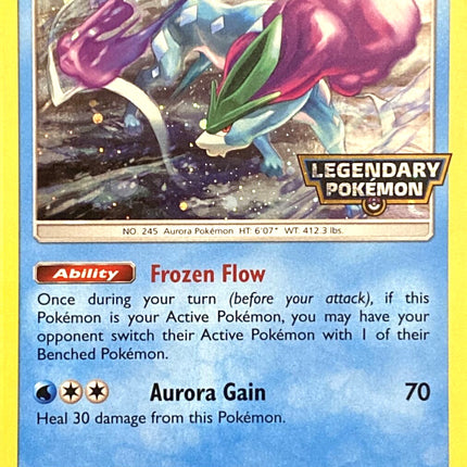 Suicune (59/214) (Legendary Pokemon Stamped) [Sun & Moon: Lost Thunder]