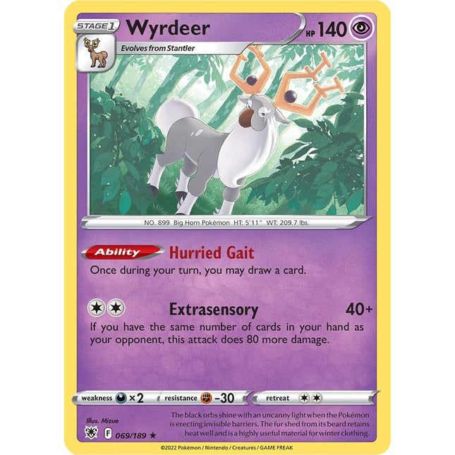 Wyrdeer (069/189) [Sword & Shield: Astral Radiance]