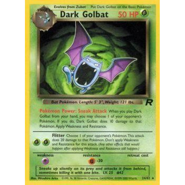 Dark Golbat (24/82) [Team Rocket]