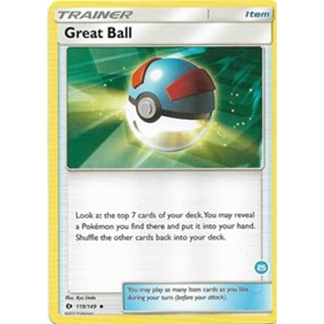 Great Ball (119/149) (Deck Exclusive #25) [Sun & Moon: Trainer Kit - Alolan Ninetales]