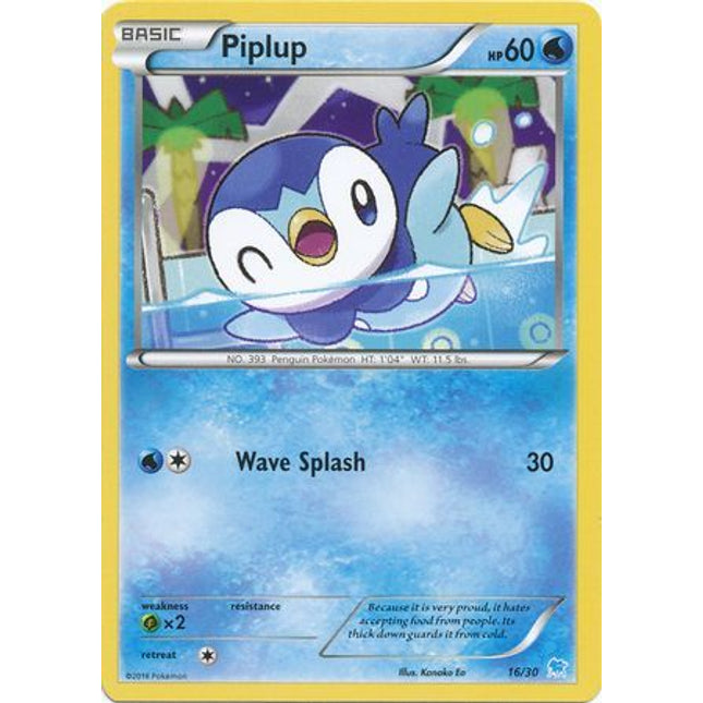 Piplup (16/30) [XY: Trainer Kit 3 - Suicune]