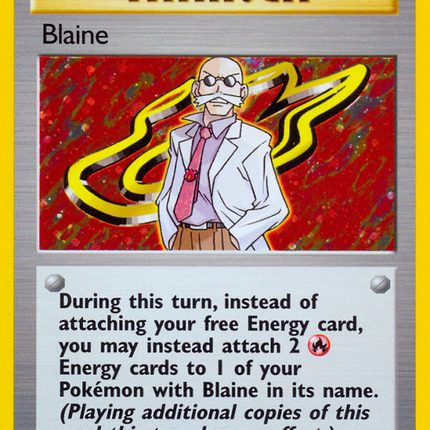 Blaine (17/132) [Gym Challenge 1st Edition]