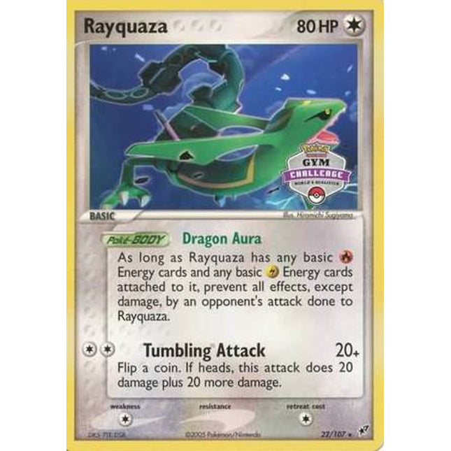 Rayquaza (22/107) (Gym Challenge Promo) [EX: Deoxys]