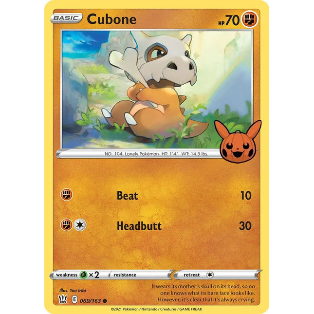 Cubone (069/163) [Trick or Trade]