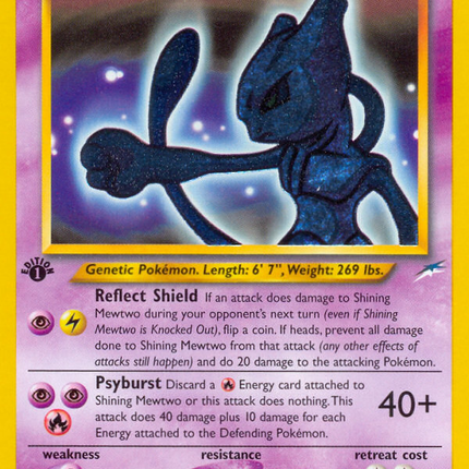 Shining Mewtwo (109/105) [Neo Destiny 1st Edition]