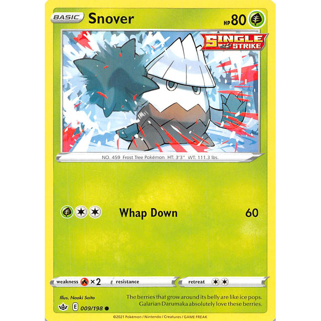 Snover (009/198) [Sword & Shield: Chilling Reign]