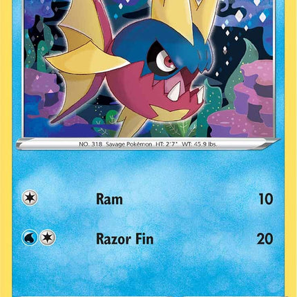 Carvanha (035/203) [Sword & Shield: Evolving Skies]