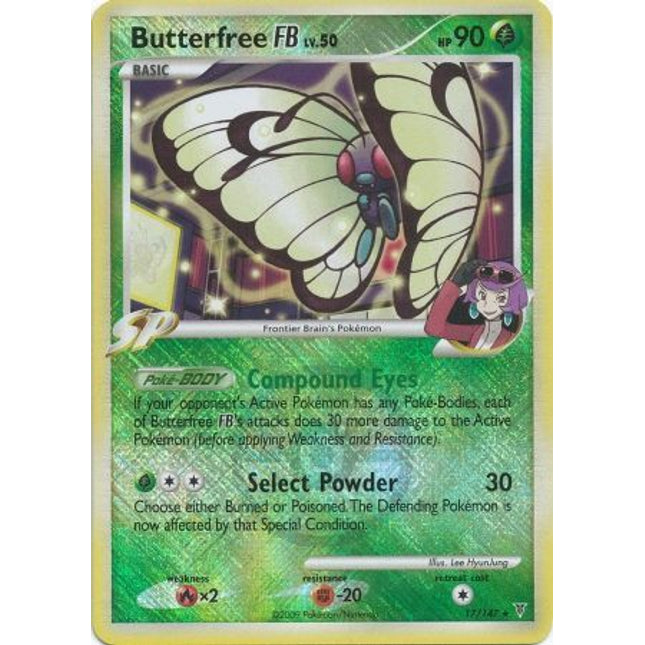 Butterfree FB LV.50 (17/147) (League Promo) [Platinum: Supreme Victors]
