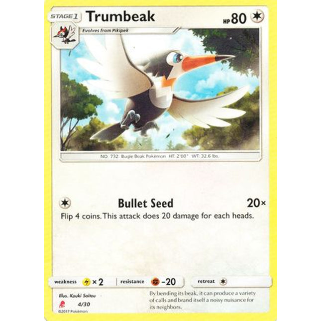 Trumbeak (4/30) [Sun & Moon: Trainer Kit - Lycanroc]