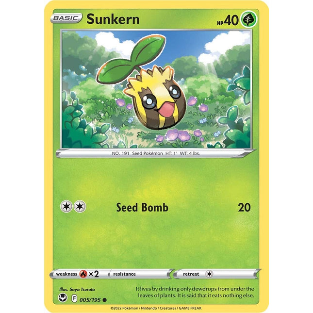 Sunkern (005/195) [Sword & Shield: Silver Tempest]