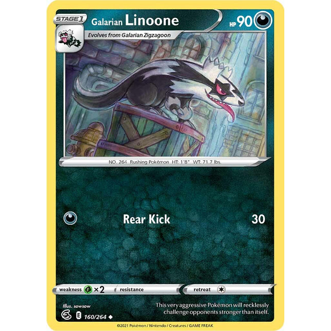 Galarian Linoone (160/264) [Sword & Shield: Fusion Strike]