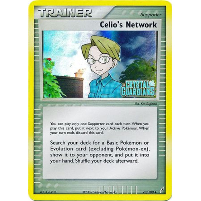 Celio's Network (73/100) (Stamped) [EX: Crystal Guardians]