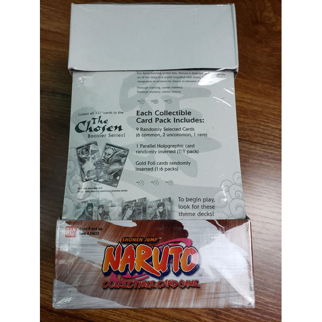 The Chosen - Set 9 - Blister Pack Box (15 Packs) - Various Art - Naruto CCG Card Game - Sealed