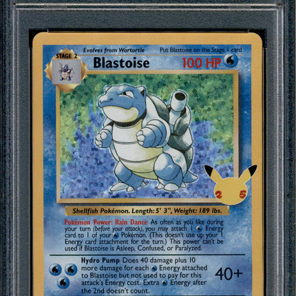 Blastoise - 2/102 - PSA 10 - Holo - Celebrations - Pokemon - 61983