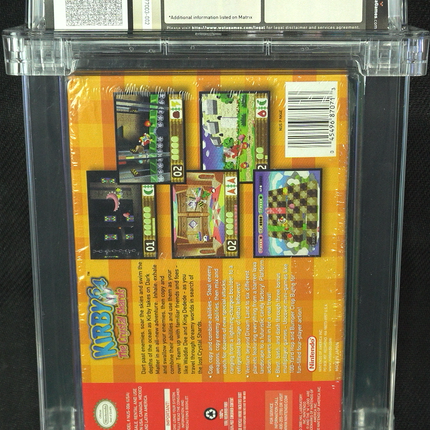 Kirby 64: The Crystal Shards - N64 - WATA 8.5 - A+ - Nintendo - Brand New Sealed