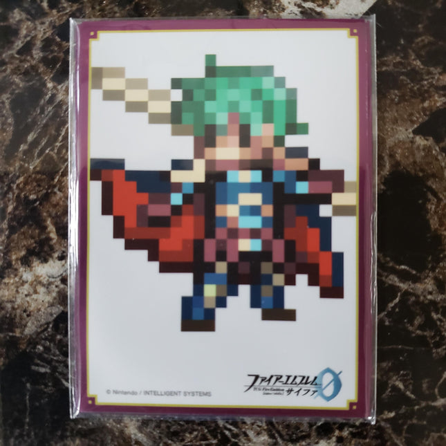 Ephraim Chibi Pixel Sleeves - Fire Emblem Cipher - 5x Buy a box Sleeves - New