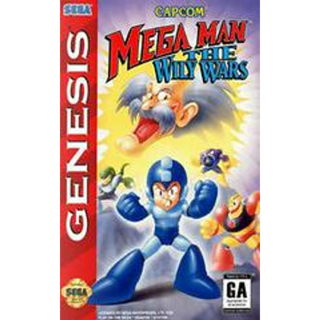 Mega Man: The Wily Wars [Homebrew] - Sega Genesis
