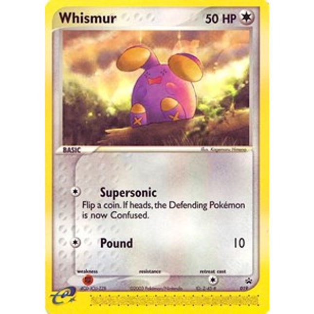 Whismur (Cosmo Holo) [Nintendo: Black Star Promos]
