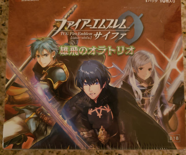 Fire Emblem Cipher Series 0 - B20 - Sealed Booster Box - 16 Packs