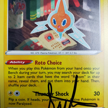 Squeaks Signed Card Redemption