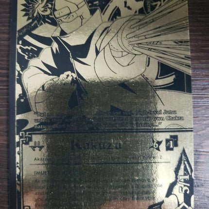 Kakuzu - 786 - NM - 1st Edition - Gold Foil - Naruto CCG - D4-100